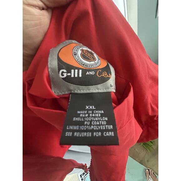 Vintage Detroit Red Wings 2XL Reversible G-III NHL Winter Jacket Coat Hood XXL - Picture 4 of 16